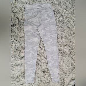 Gray Camouflage Leggings